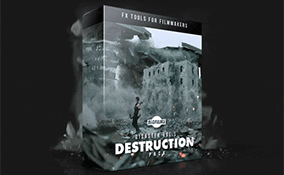 120+带透明通道的灾难电影特效合成视频素材合集：DESTRUCTION Pack – BIGFILMS